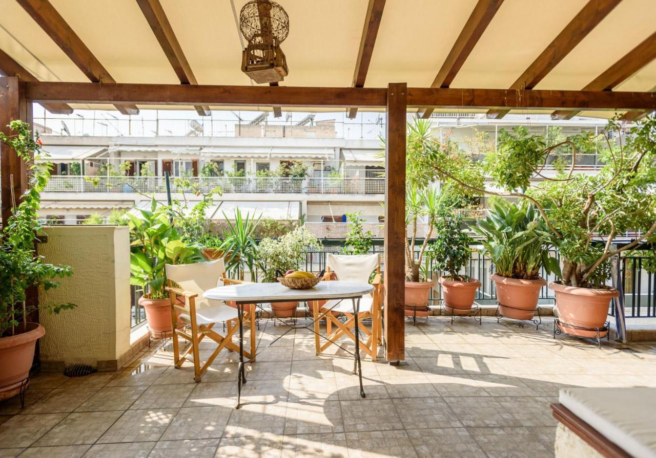 Sophie'S Penthouse In Athens Apartment Exterior foto